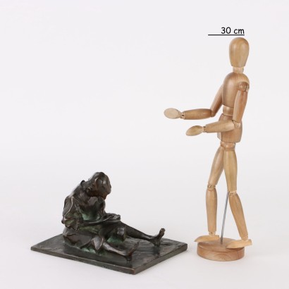 Bronze Sculpture of a Young Man