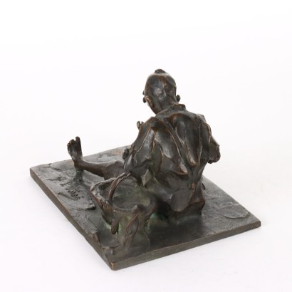 Bronze Sculpture of a Young Man