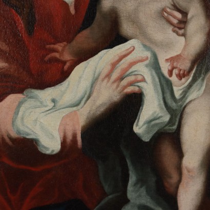 Painting Madonna with Child,Madonna with Child
