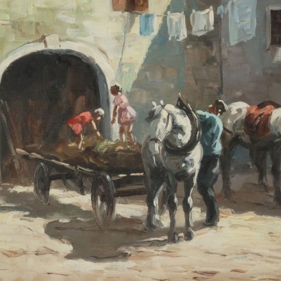 Painting by Riccardo Tosti,Riccardo Tosti,Riccardo Tosti,Riccardo Tosti,Riccardo Tosti