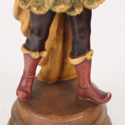 Pair of Blackamoor Wooden Candle Holders