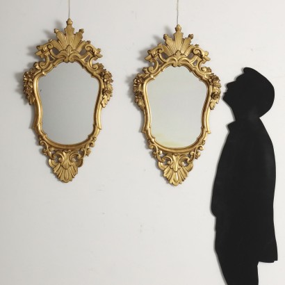 Coppia Specchi,Coppia Specchi Inizio XX Secolo