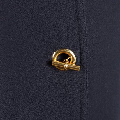 Hermes Vintage Midnight Blue Jacket
