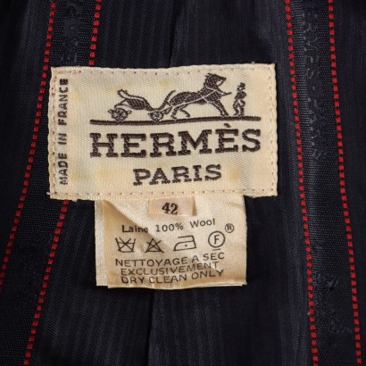 Hermes Vintage Midnight Blue Jacket