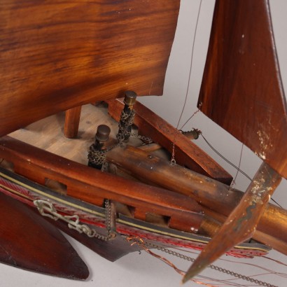 Large Wooden Sailing Ship