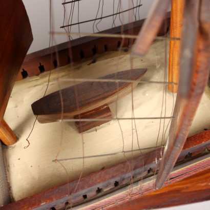 Large Wooden Sailing Ship