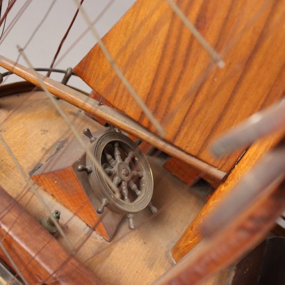 Large Wooden Sailing Ship