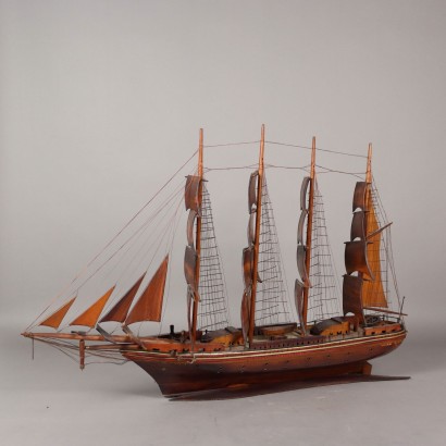Large Wooden Sailing Ship