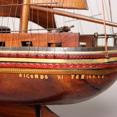 Large Wooden Sailing Ship