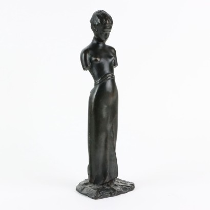 Antique Sculpture Bronze Signed P. Troubetzkoy Italy XX Century