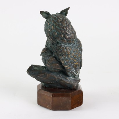 Bronzene Eule