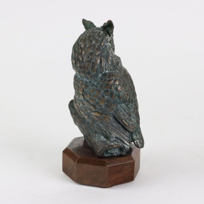 Bronzene Eule