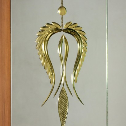 60's Mirrored Coat Rack