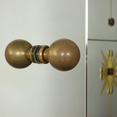 60's Mirrored Coat Rack