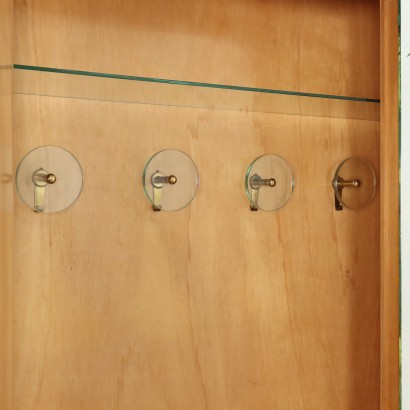 60's Mirrored Coat Rack