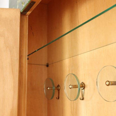 60's Mirrored Coat Rack