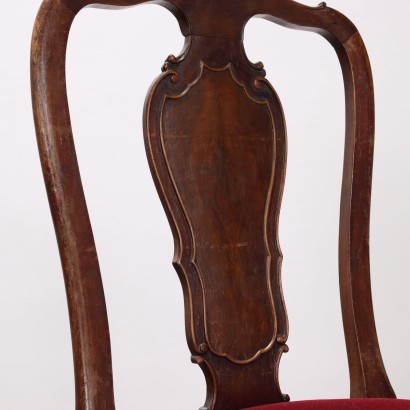 6 CHAIRS, Group of Six Baroque Chairs