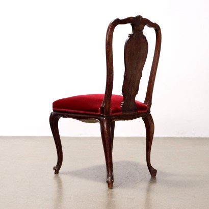 6 CHAIRS, Group of Six Baroque Chairs