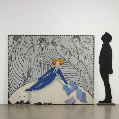 Painting by Gustav Poulain,La stylisation by Maurice Rostand,Gaston Poulain,Gaston Poulain,Gaston Poulain,Gaston Poulain
