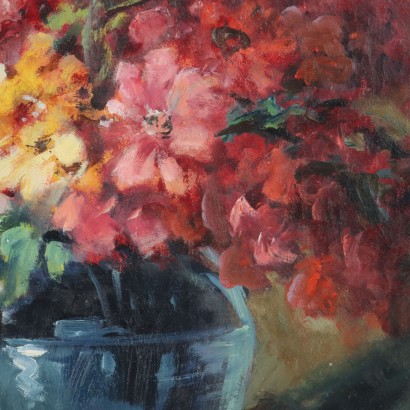 Painting by Ivan Karpoff,Vase with flowers,Ivan Karpoff,Ivan Karpoff,Ivan Karpoff