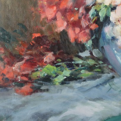 Painting by Ivan Karpoff,Vase with flowers,Ivan Karpoff,Ivan Karpoff,Ivan Karpoff