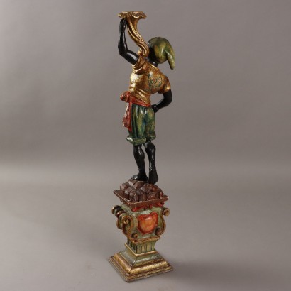 Moro Wooden Candle Holder