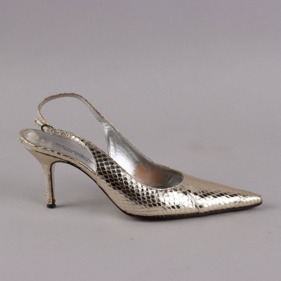 Dolce&Gabbana Slingback Argento,Dolce&Gabbana Slingback Platino