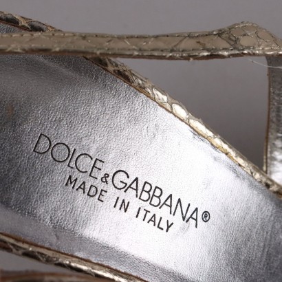 Dolce&Gabbana Slingback Argento,Dolce&Gabbana Slingback Platino