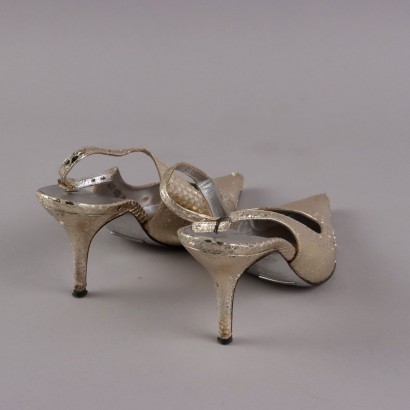 Dolce&Gabbana Slingback Argento,Dolce&Gabbana Slingback Platino