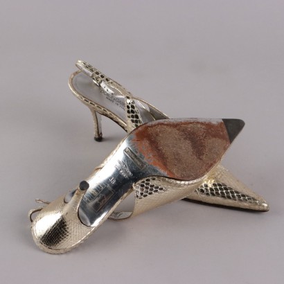 Dolce&Gabbana Slingback Argento,Dolce&Gabbana Slingback Platino