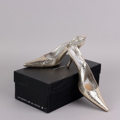 Dolce&Gabbana Slingback Argento,Dolce&Gabbana Slingback Platino