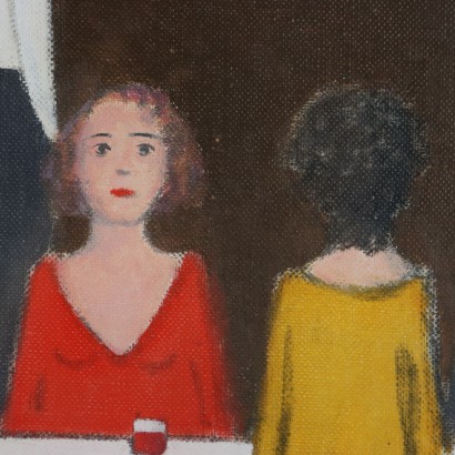 Dipinto di Walter Pozzi,Osteria,Walter Pozzi,Walter Pozzi,Walter Pozzi,Walter Pozzi