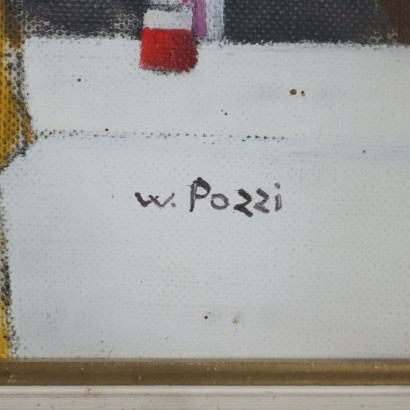 Dipinto di Walter Pozzi,Osteria,Walter Pozzi,Walter Pozzi,Walter Pozzi,Walter Pozzi