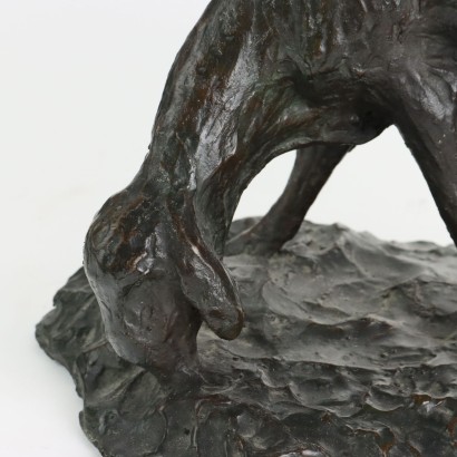 Bronze Lamb Luigi Panzeri, Luigi Panzeri, Luigi Panzeri, Luigi Panzeri