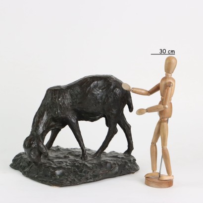 Bronze Lamb Luigi Panzeri, Luigi Panzeri, Luigi Panzeri, Luigi Panzeri