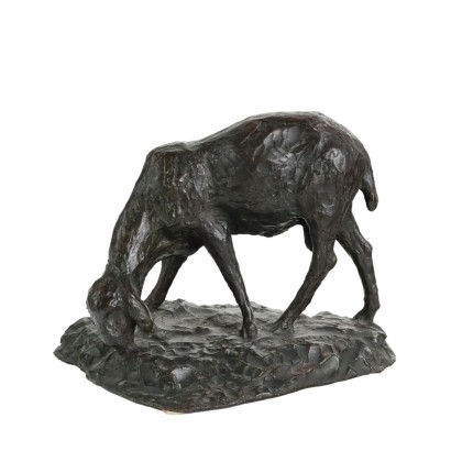 Bronze Lamb Luigi Panzeri