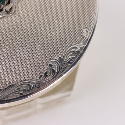 Ensemble de Toilette en Argent et Malachite