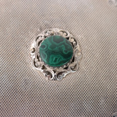 Ensemble de Toilette en Argent et Malachite