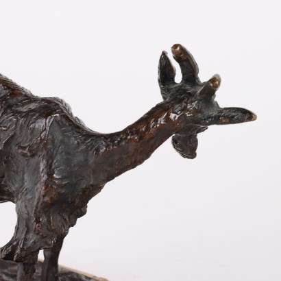 Capra in Bronzo