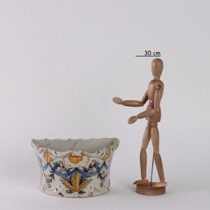 Fioriera in Maiolica Manifattura di Cerr