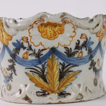 Fioriera in Maiolica Manifattura di Cerr