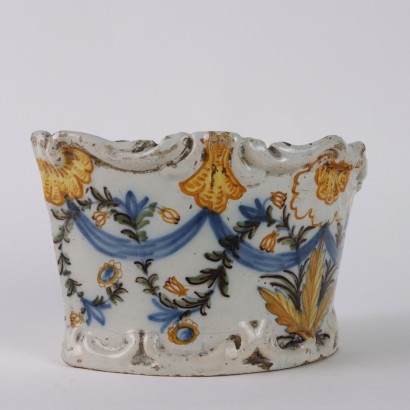 Fioriera in Maiolica Manifattura di Cerr