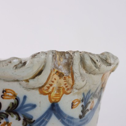 Fioriera in Maiolica Manifattura di Cerr