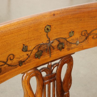 6 CHAIRS, Group of Six Seats and Gondola, Group of Six Chairs in Gondola