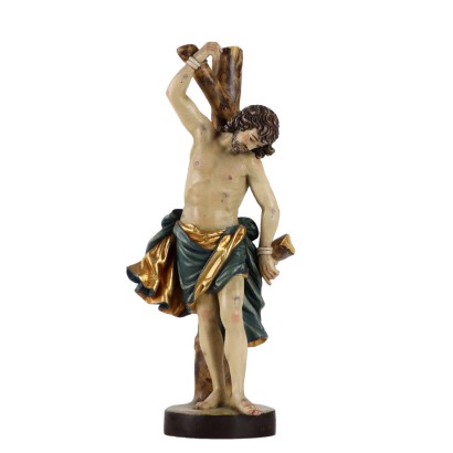San Sebastiano Statua in Legno Manifattura Alto Adige
