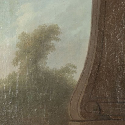 Dipinto Scena di interno con Figure