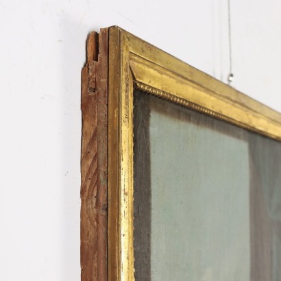 Dipinto Scena di interno con Figure