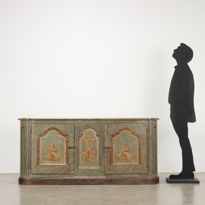credenza dipinta