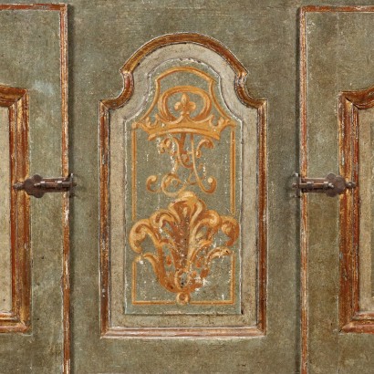 credenza dipinta