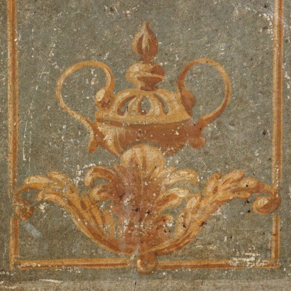 credenza dipinta
